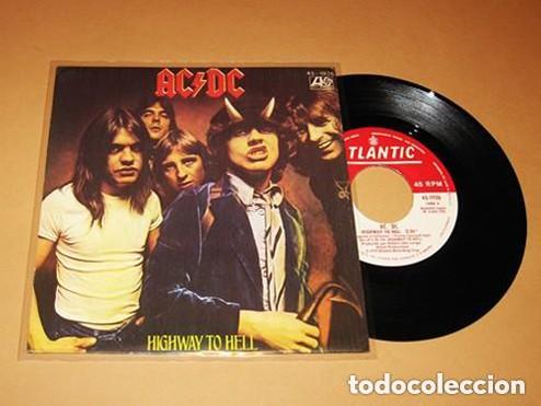 Discos de vinilo: AC/DC - HIGHWAY TO HELL - SINGLE - 1979 - HISPAVOX SPAIN - NUEVO - MINT - Foto 1