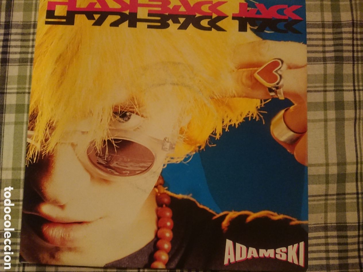 Discos de vinilo: Adamski - Flashback Jack - single - Foto 1