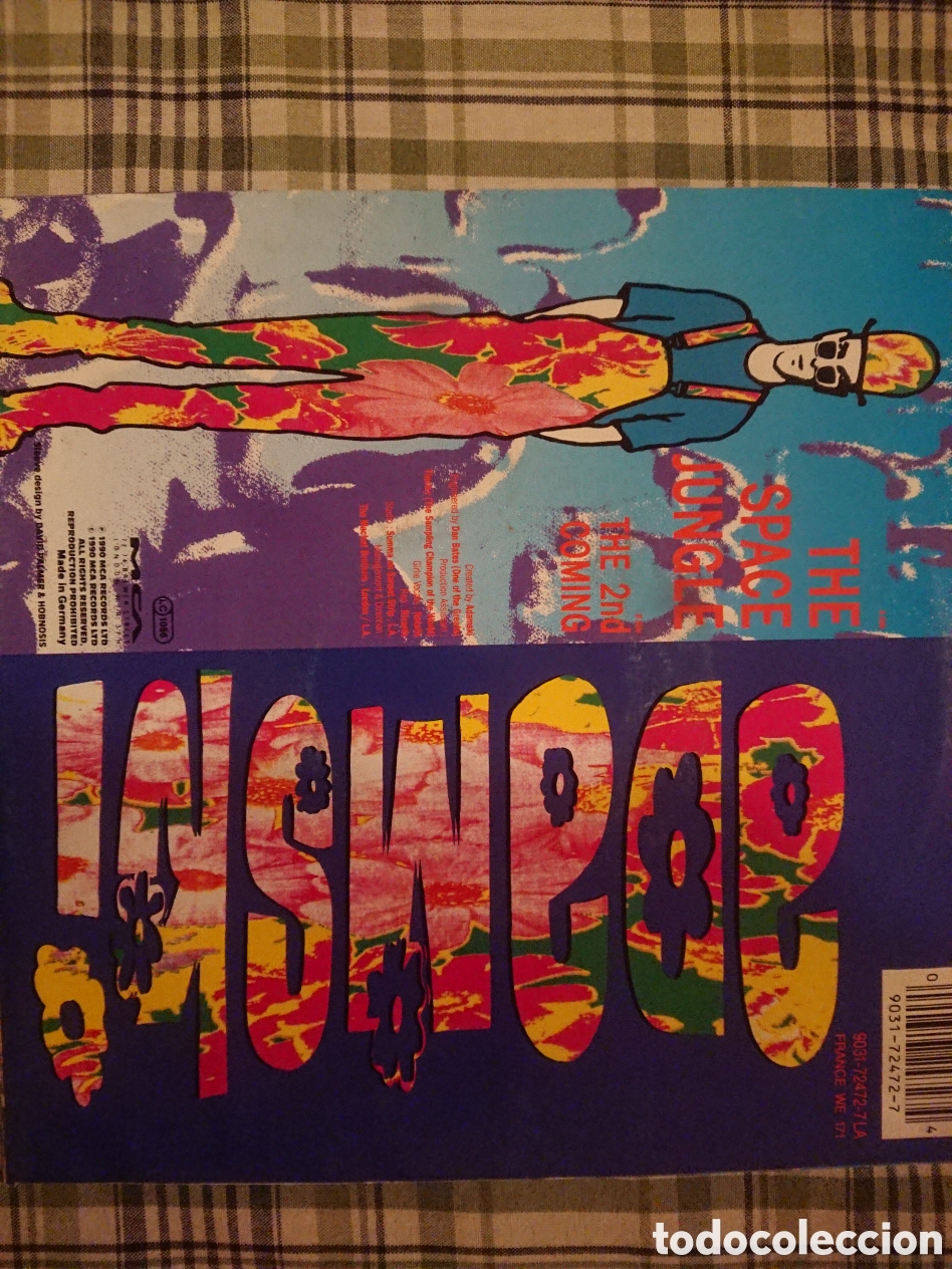 Discos de vinilo: Adamski - The space jungle - single - Foto 2