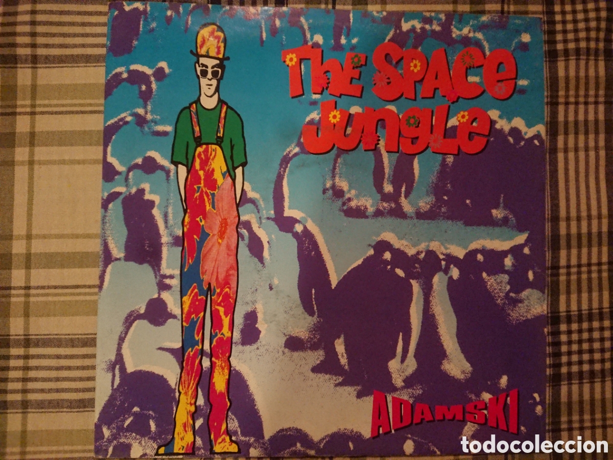 Discos de vinilo: Adamski - The space jungle - single - Foto 1