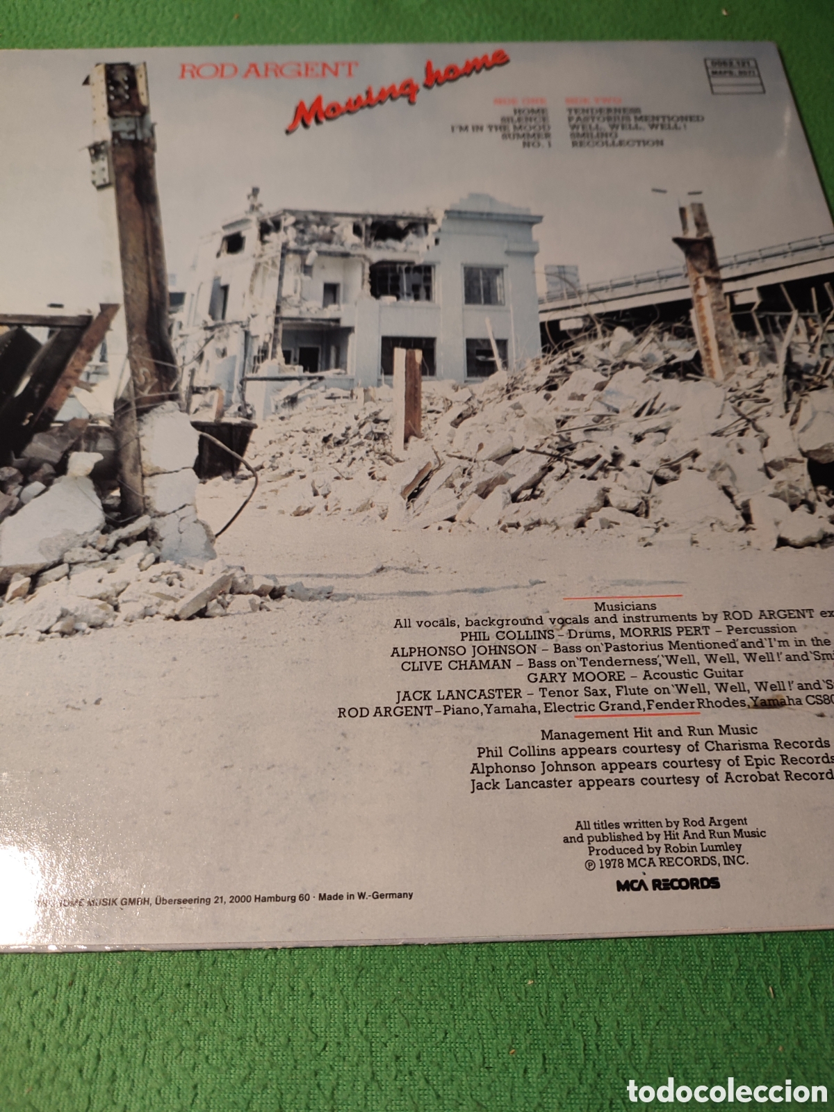 Discos de vinilo: Rod Argent - Moving home vinilo Lp - Foto 2