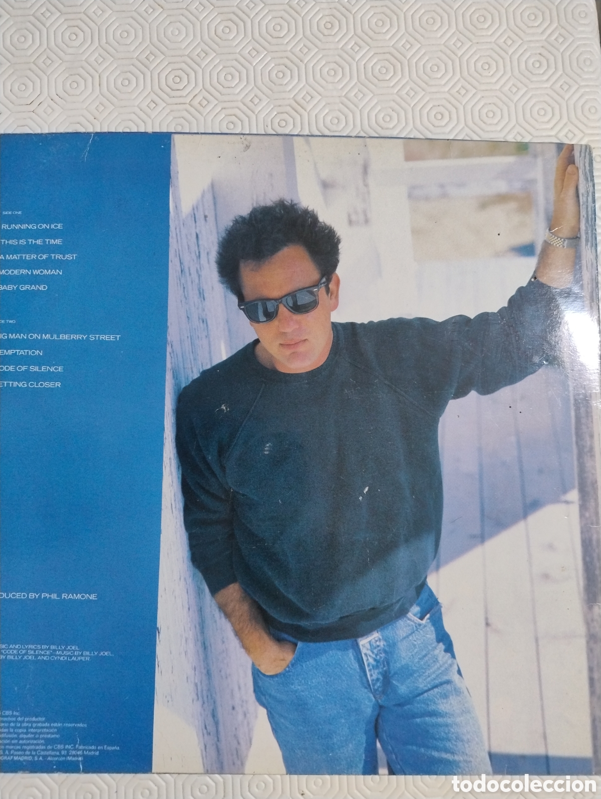 Discos de vinilo: Billy Joel the Bridge lp - Foto 2