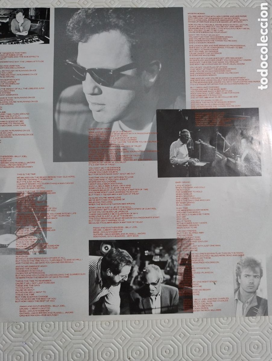 Discos de vinilo: Billy Joel the Bridge lp - Foto 4