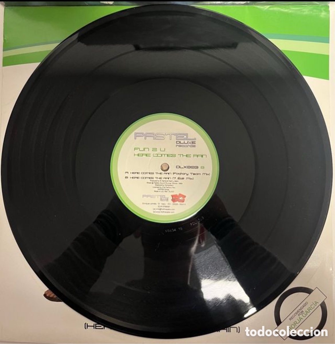 Discos de vinilo: Fun 2 U - Here comes the rain - Foto 3