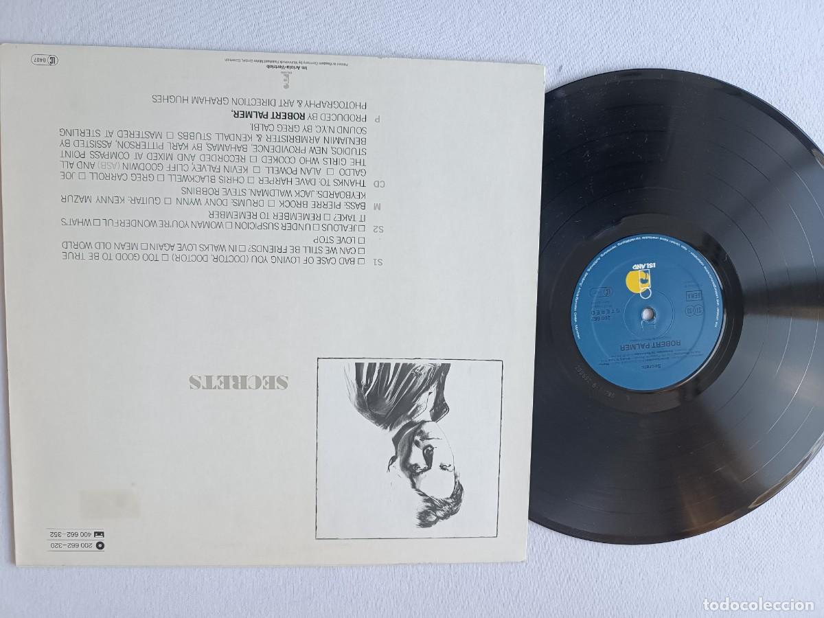 Discos de vinilo: Robert Palmer &ndash; Secrets LP 1979 - Foto 2