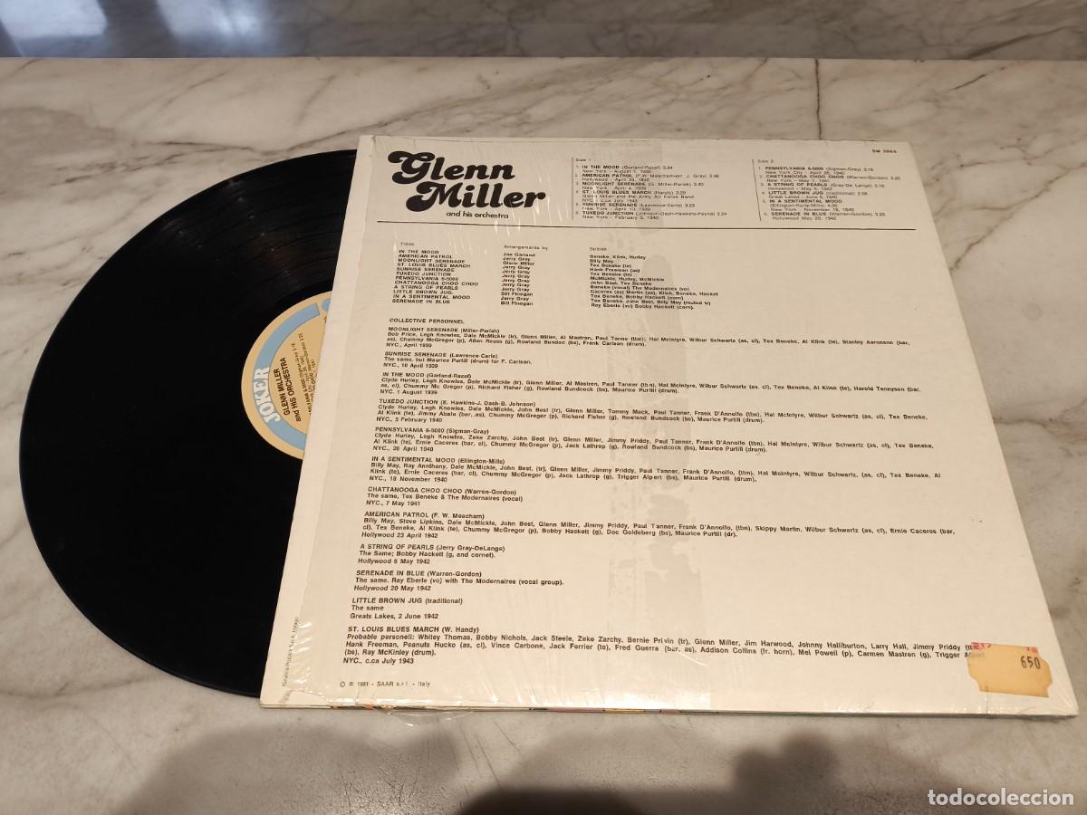 Discos de vinilo: VINILO GLENN MILLER AND HISORCHESTRA 1981 - Foto 2
