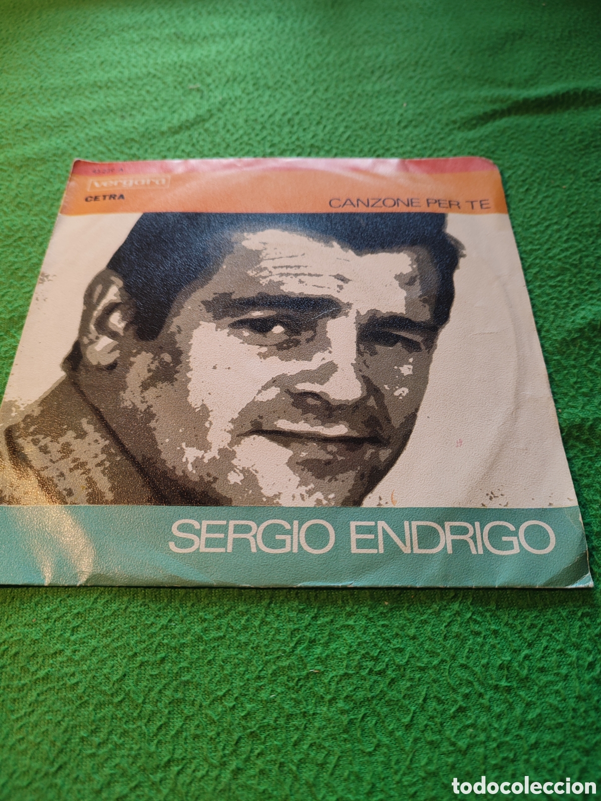 Discos de vinilo: Sergio Endrigo -Gianni Pettenati- Canzone per te - Foto 1