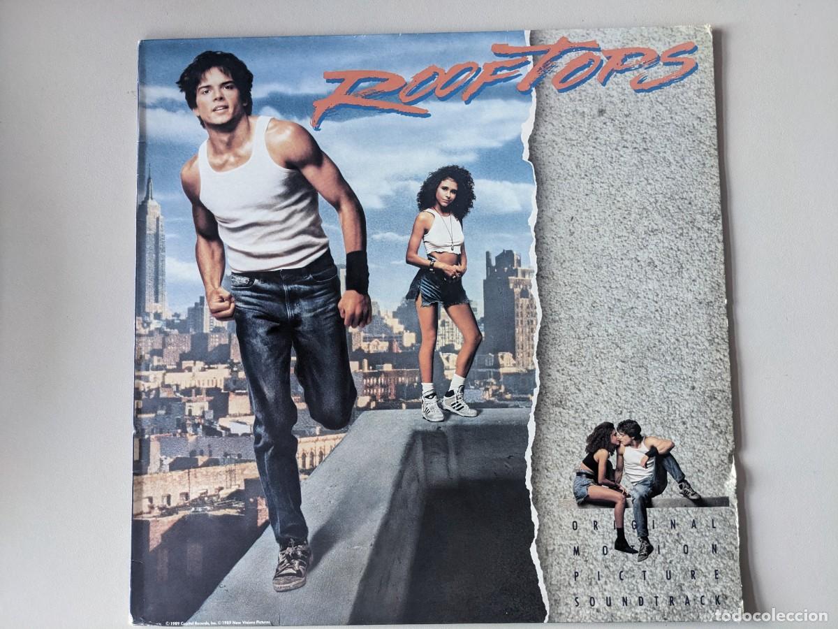 Discos de vinilo: L571 ROOFTOPS LP VINILO BANDA SONORA - EDITADO 1989 - Foto 1