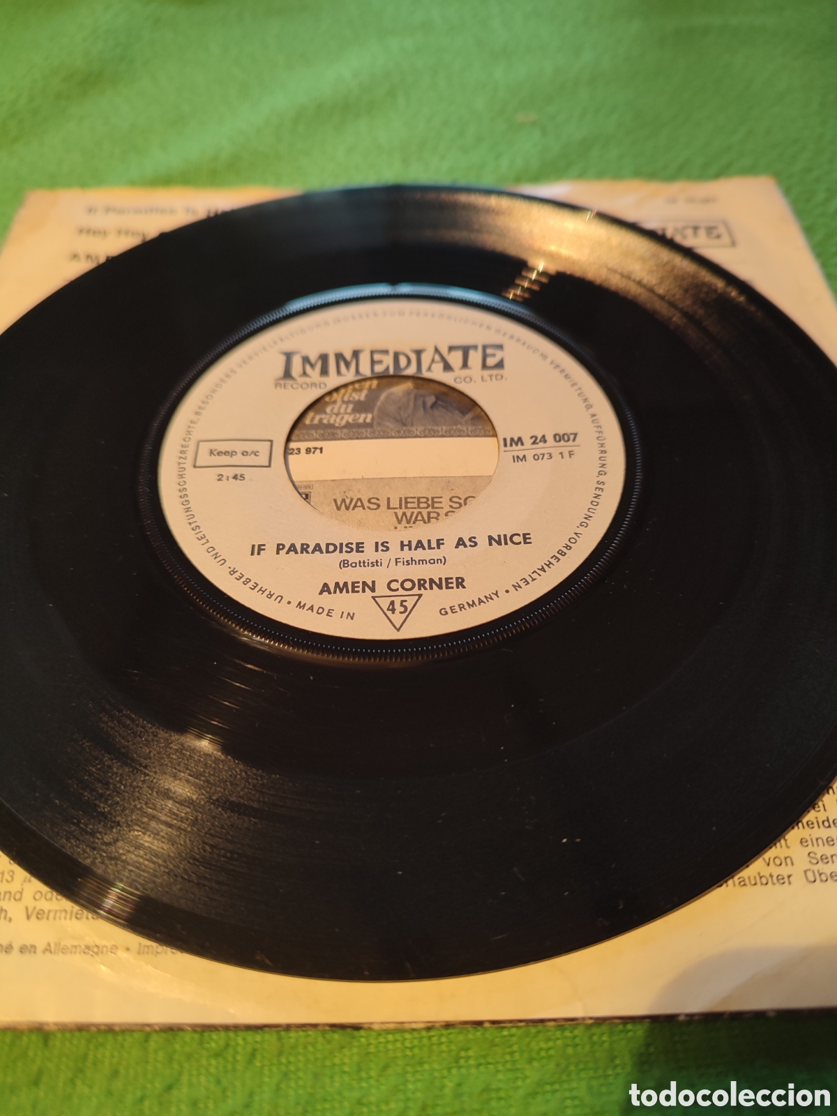 Discos de vinilo: Amen Corner - If paradise is half as nice - Foto 3
