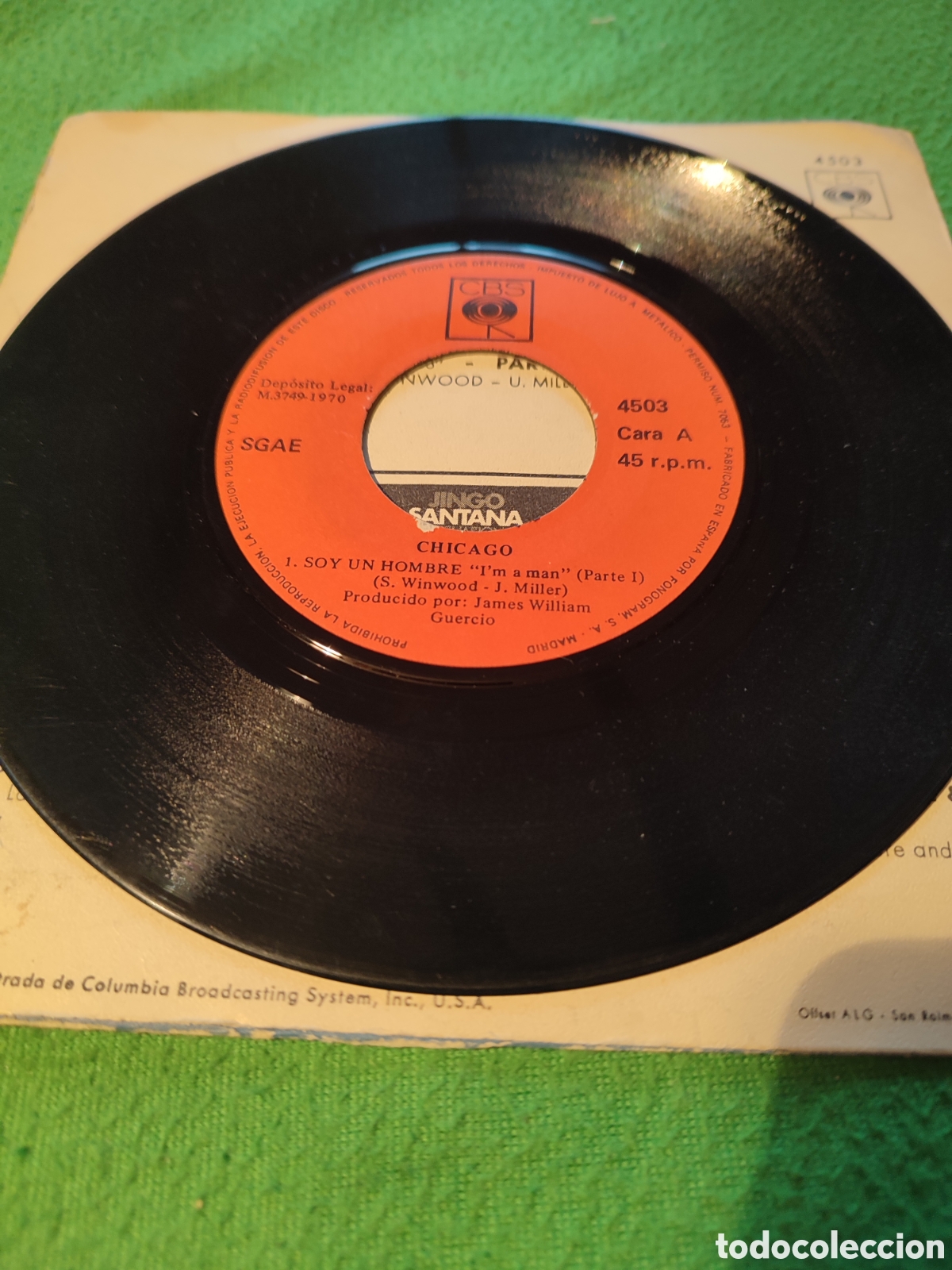 Discos de vinilo: Chicago - Im a man parte 1 - parte 2 - Foto 3