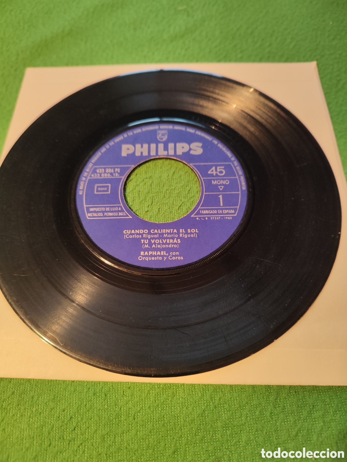Discos de vinilo: Raphael - Cuando calienta el sol+ 3 - Foto 1