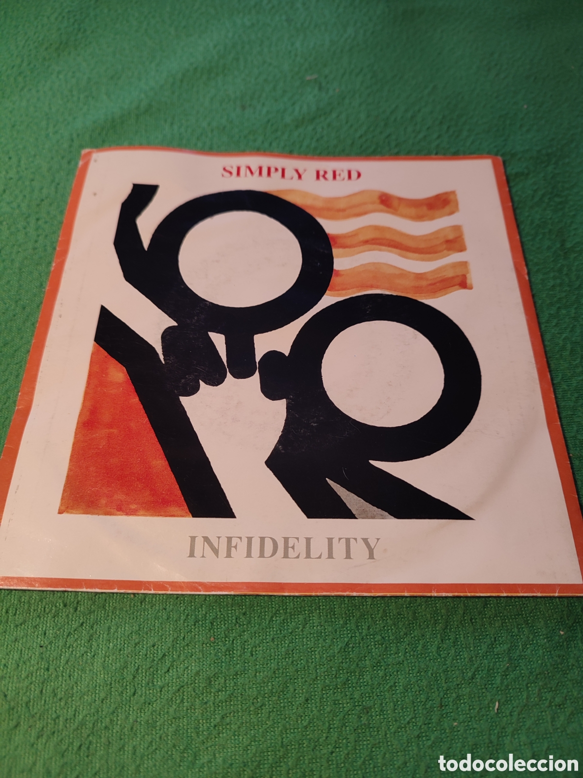Discos de vinilo: Simply Red - Infidelity single promocional - Foto 1
