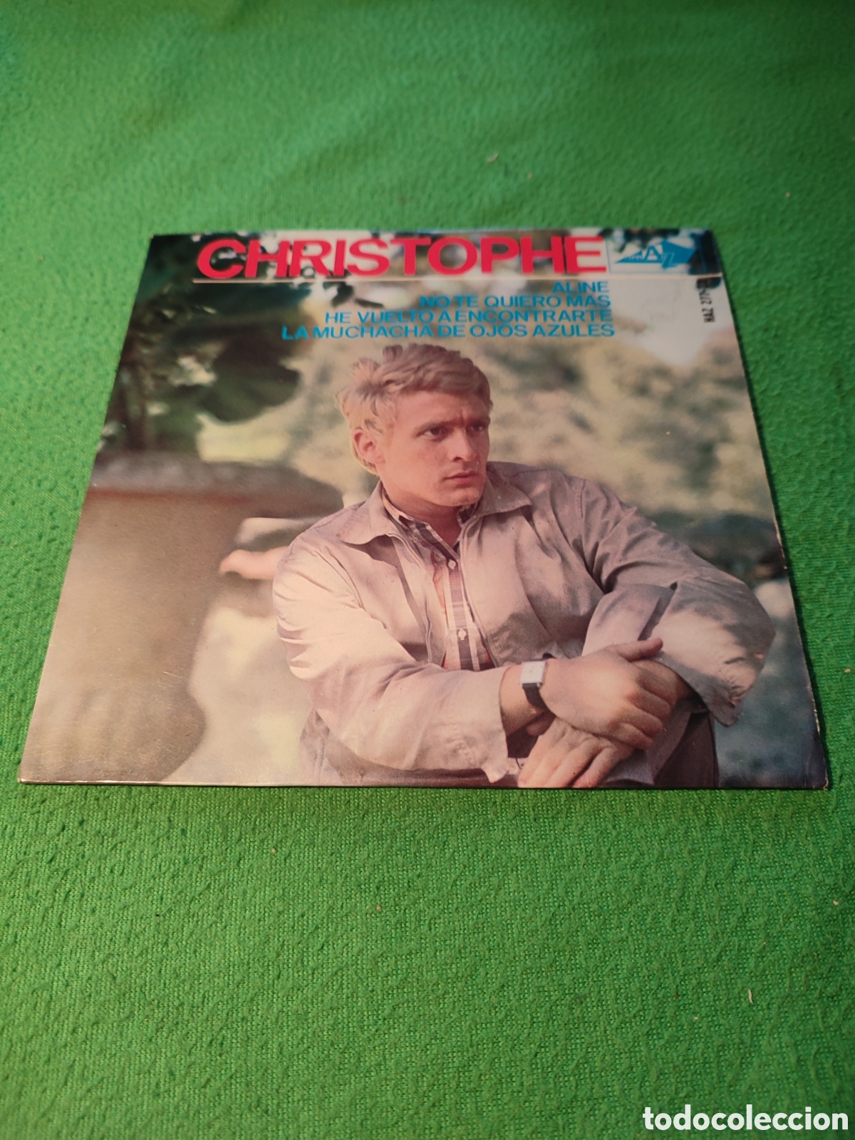 Discos de vinilo: Christophe - Aline + 3 Edici&oacute;n de 1965 - Foto 1