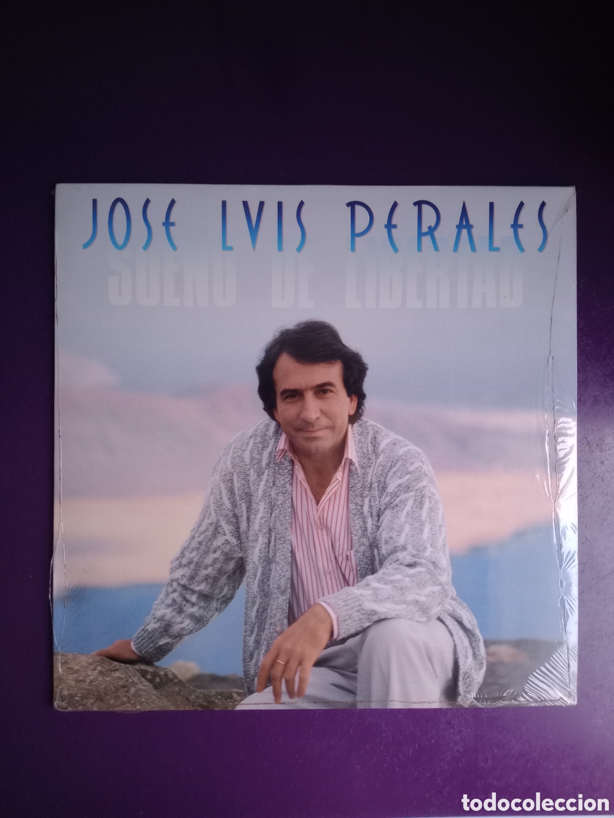 Discos de vinilo: Jose Luis Perales LP CBS 1987 - Sue&ntilde;o De Libertad - BALADA ROMANTICA MELODICA - precintado