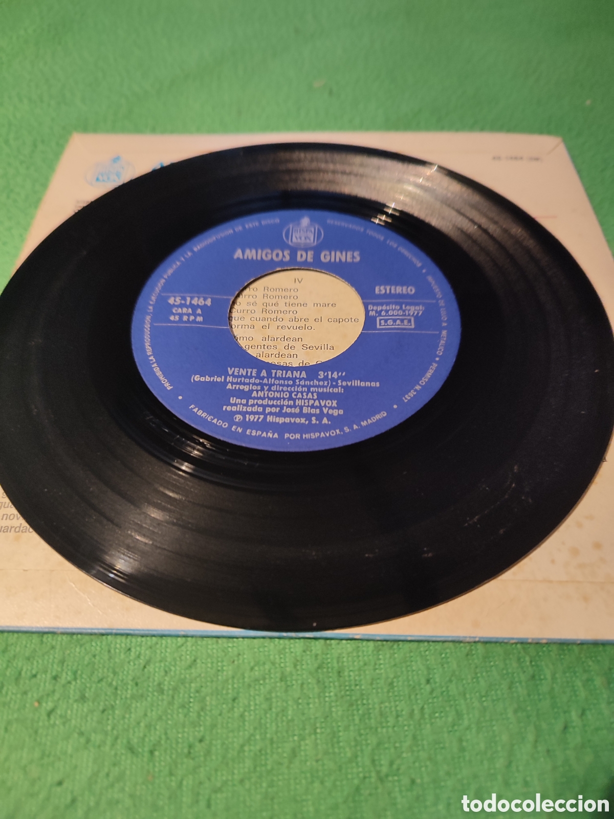 Discos de vinilo: Amigos de Gines - Vente a Triana - Foto 3