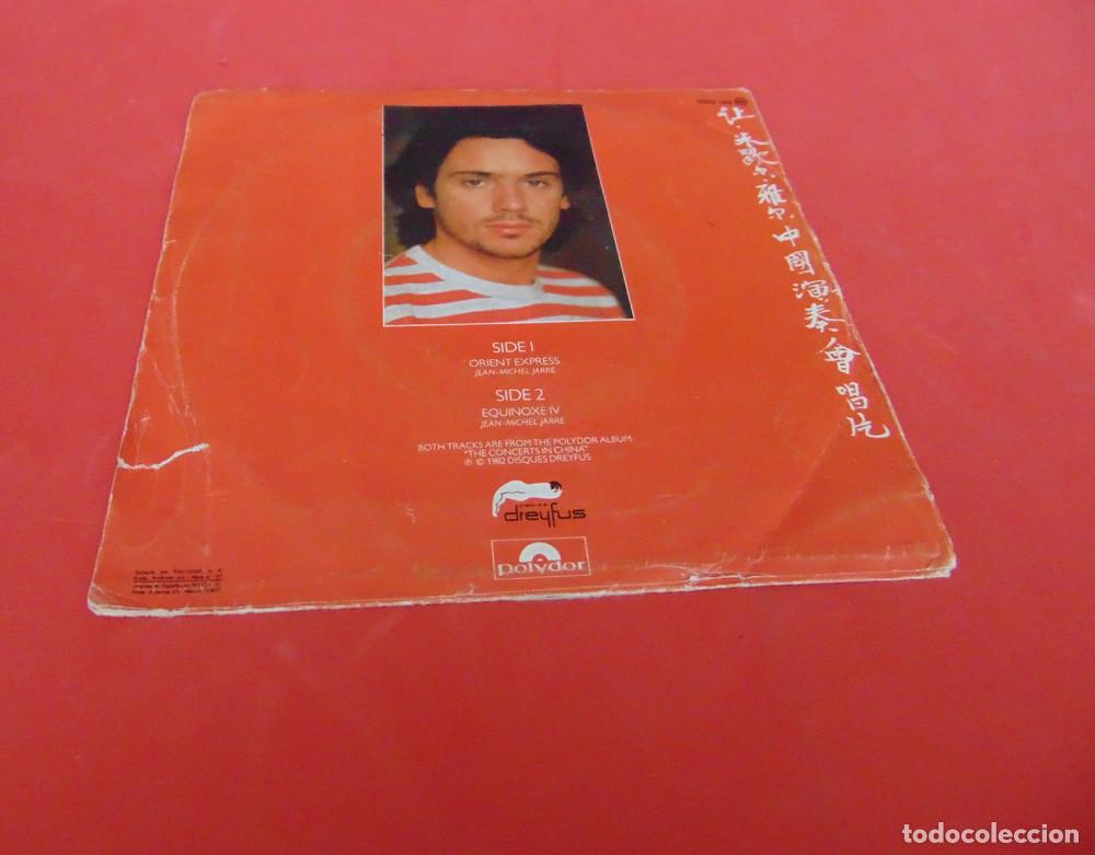 Discos de vinilo: JEAN-MICHEL JARRE - ORIENT EXPRESS - SINGLE DE 1982 - Foto 3