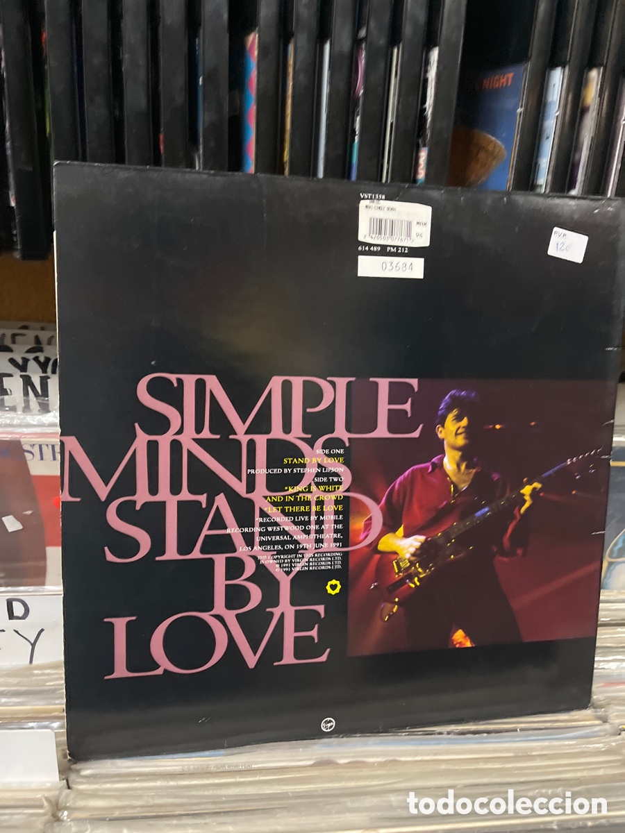 Discos de vinilo: Simple minds stand by love - Foto 2