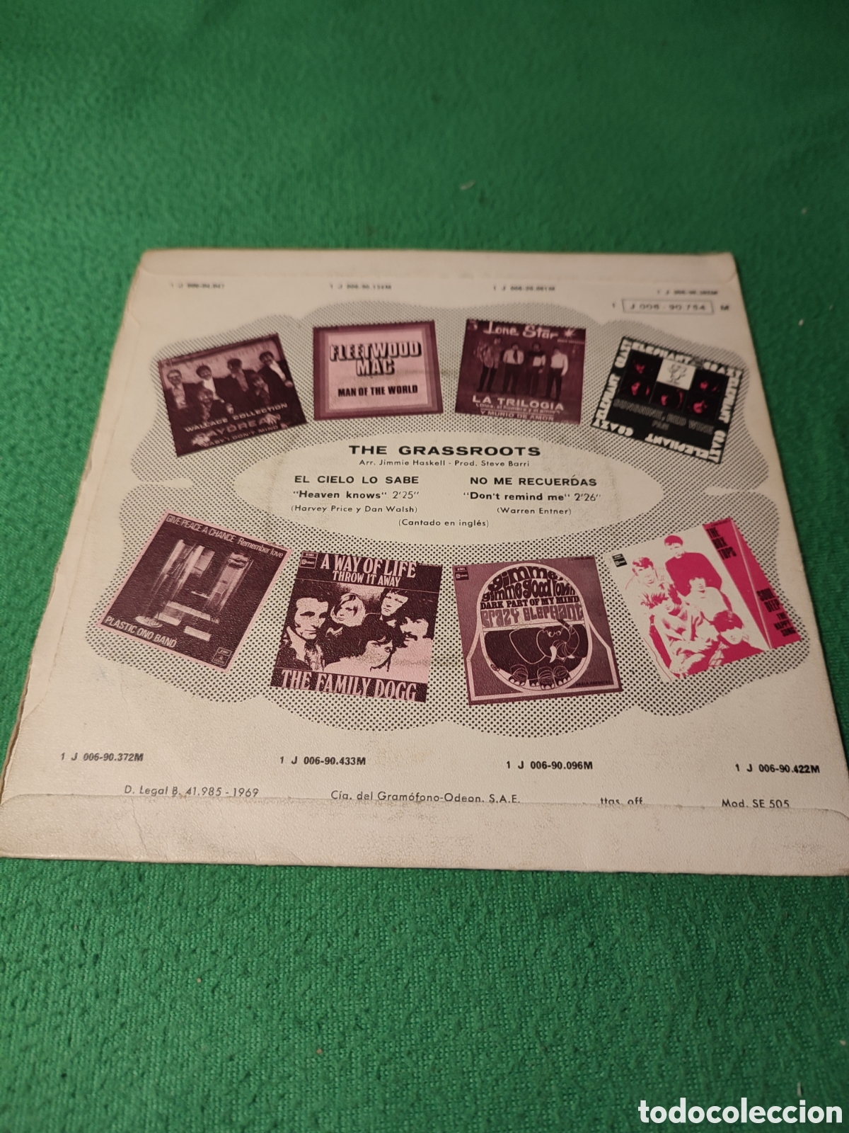 Discos de vinilo: The Grassroots - El cielo lo sabe - Foto 2