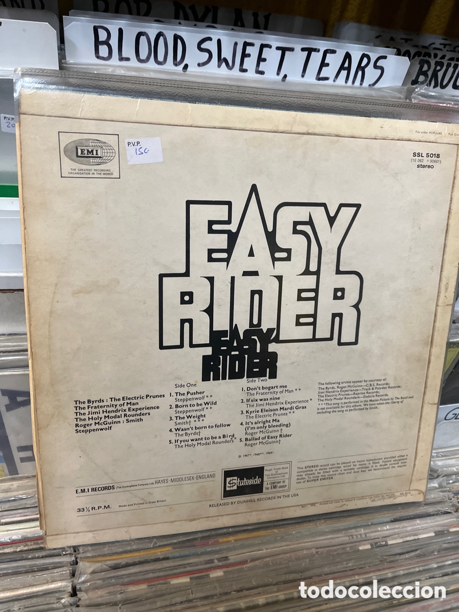 Discos de vinilo: Easy rider jimi hendrix - Foto 2