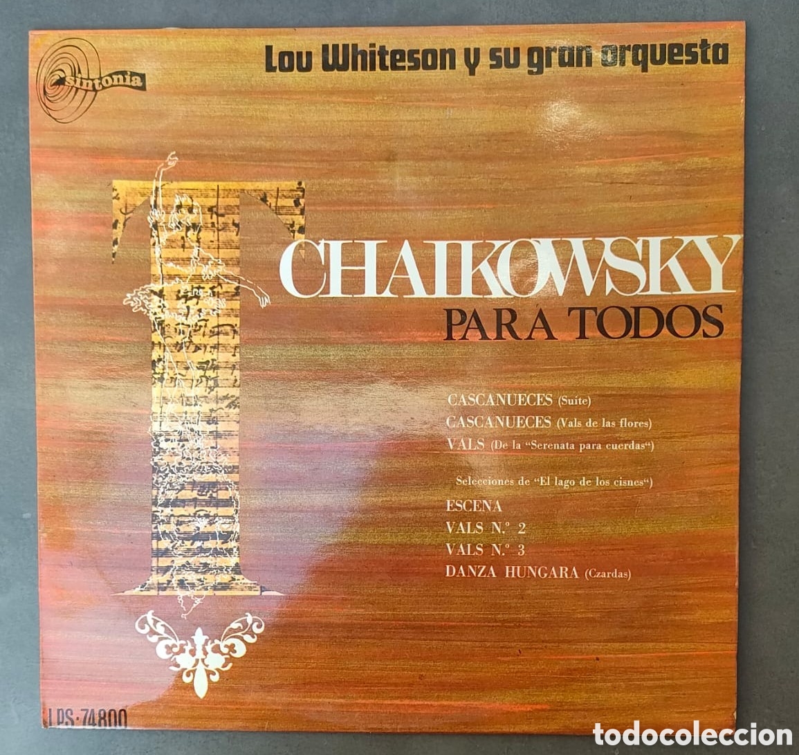 Disques de vinyle: Tchaikowsky para todos - Lou Whiteson y su gran orquesta, 197x