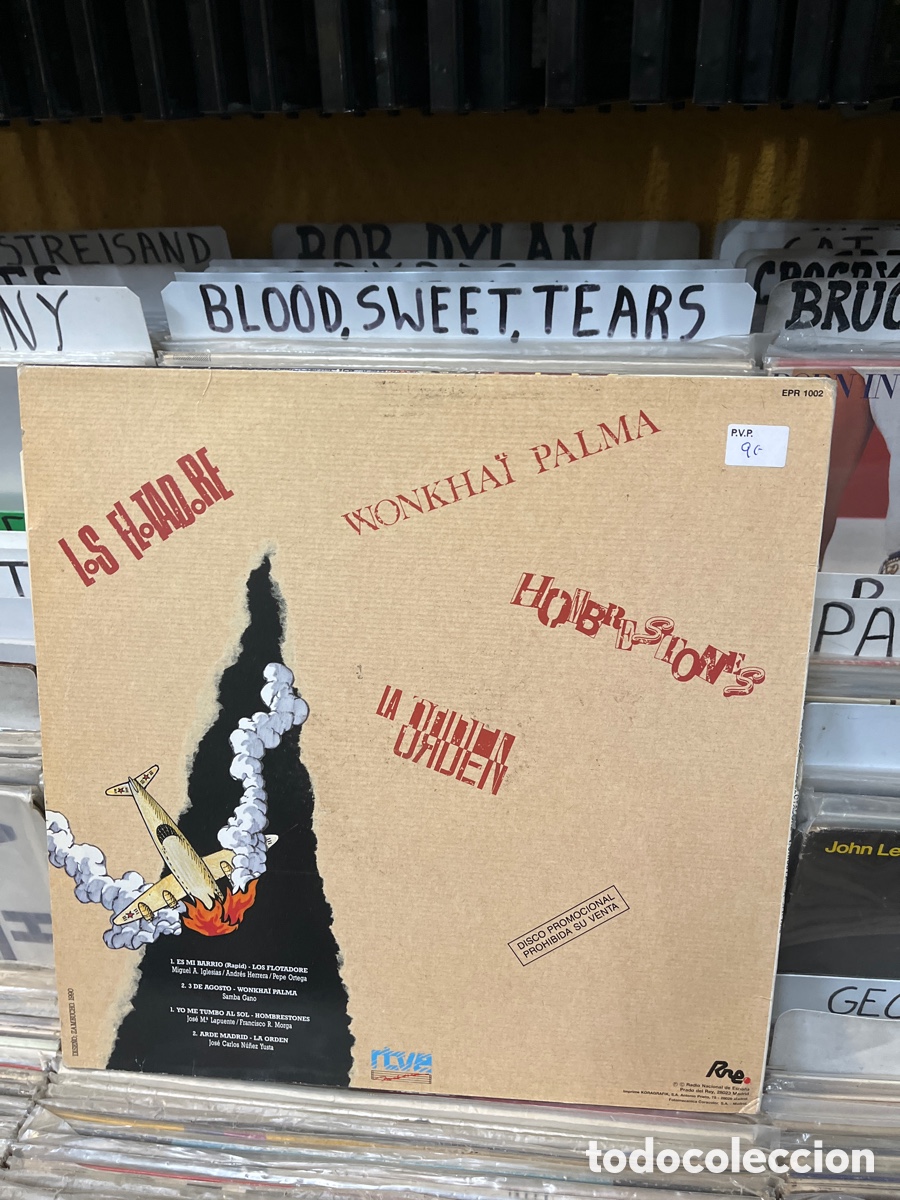 Discos de vinilo: Hombrestones la orden wonkai palma - Foto 2