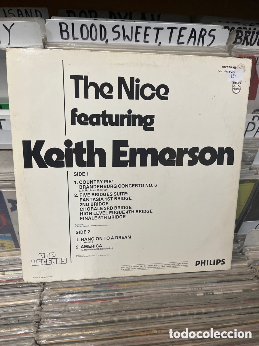 Discos de vinilo: The nice featuring keith emerson - Foto 2