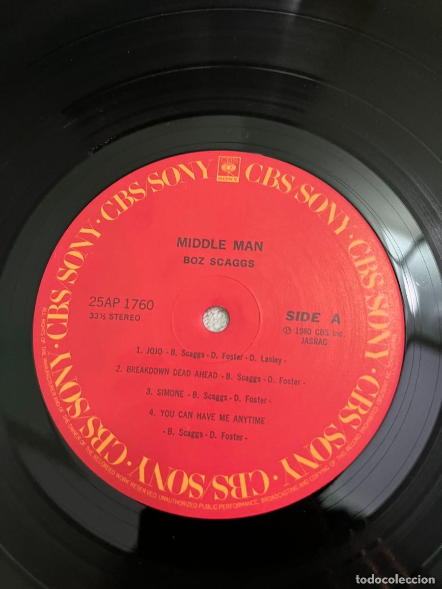 Discos de vinilo: Boz Scaggs = ボズ・スキャッグス Middle Man = ミドル・マン - Foto 4