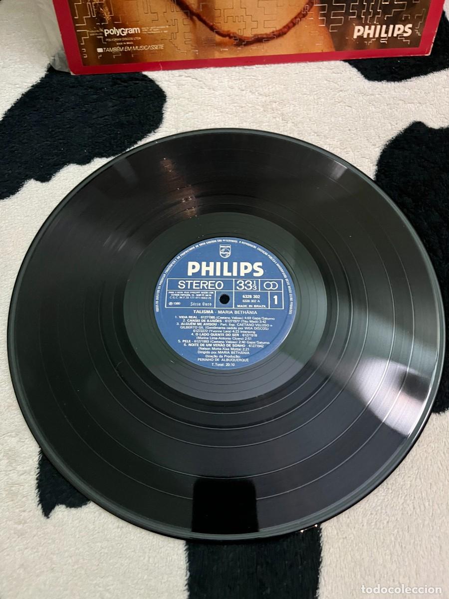 Discos de vinilo: Maria Beth&acirc;nia &lrm;&ndash; Talism&atilde; - Foto 3