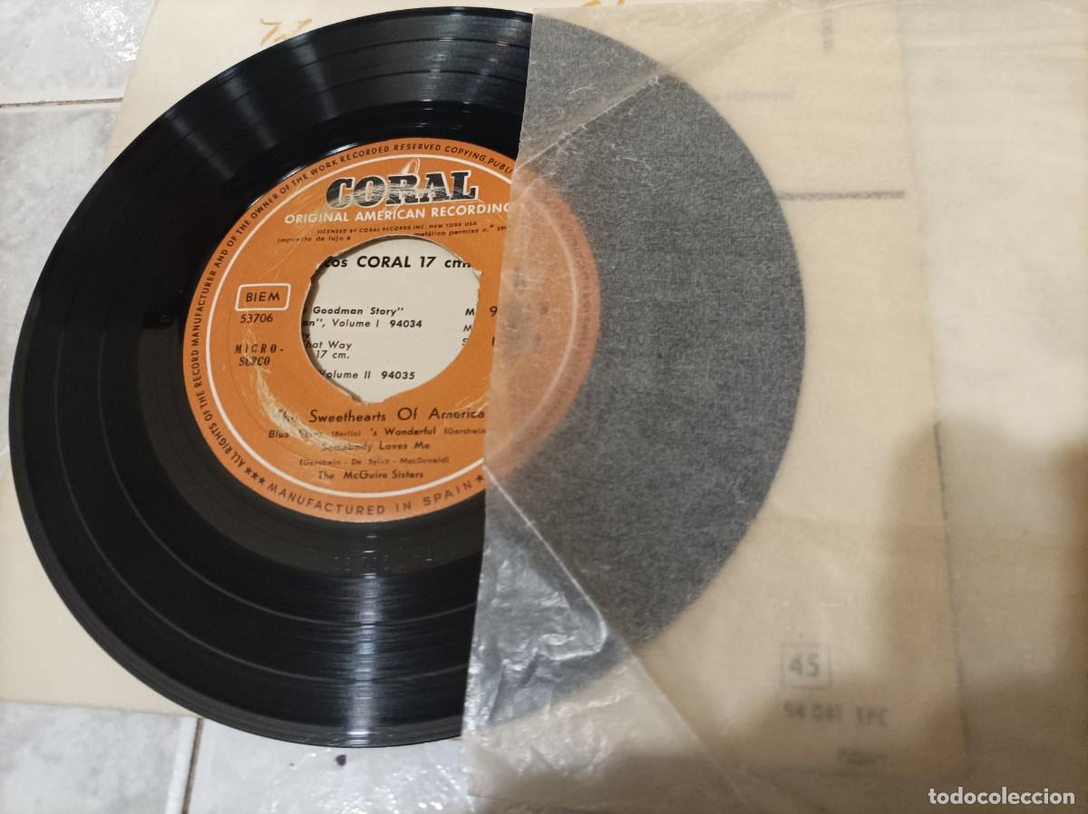Discos de vinilo: Tne Mcguire Sisters ep -dificil- - Foto 3