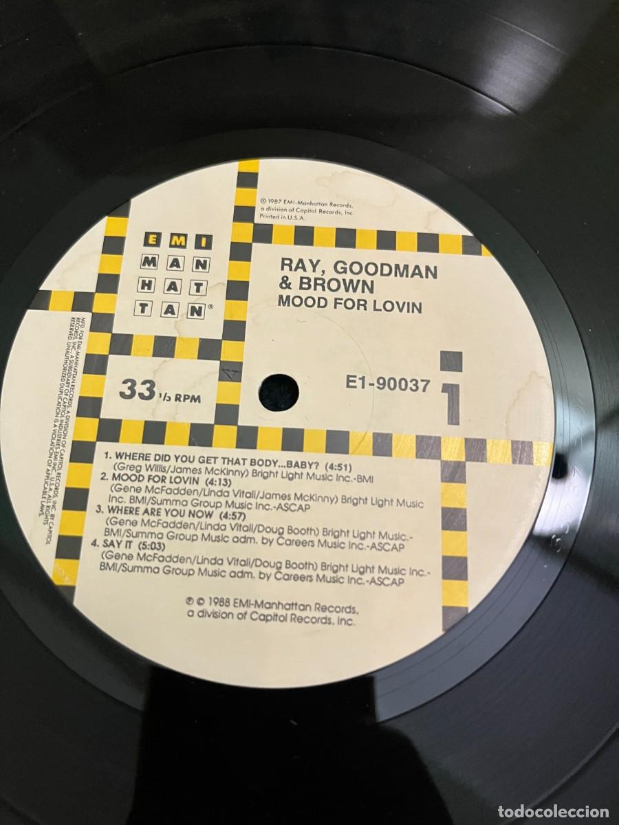 Discos de vinilo: Ray, Goodman & Brown Introducing Greg Willis &lrm;&ndash; Mood For Lovin - Foto 4