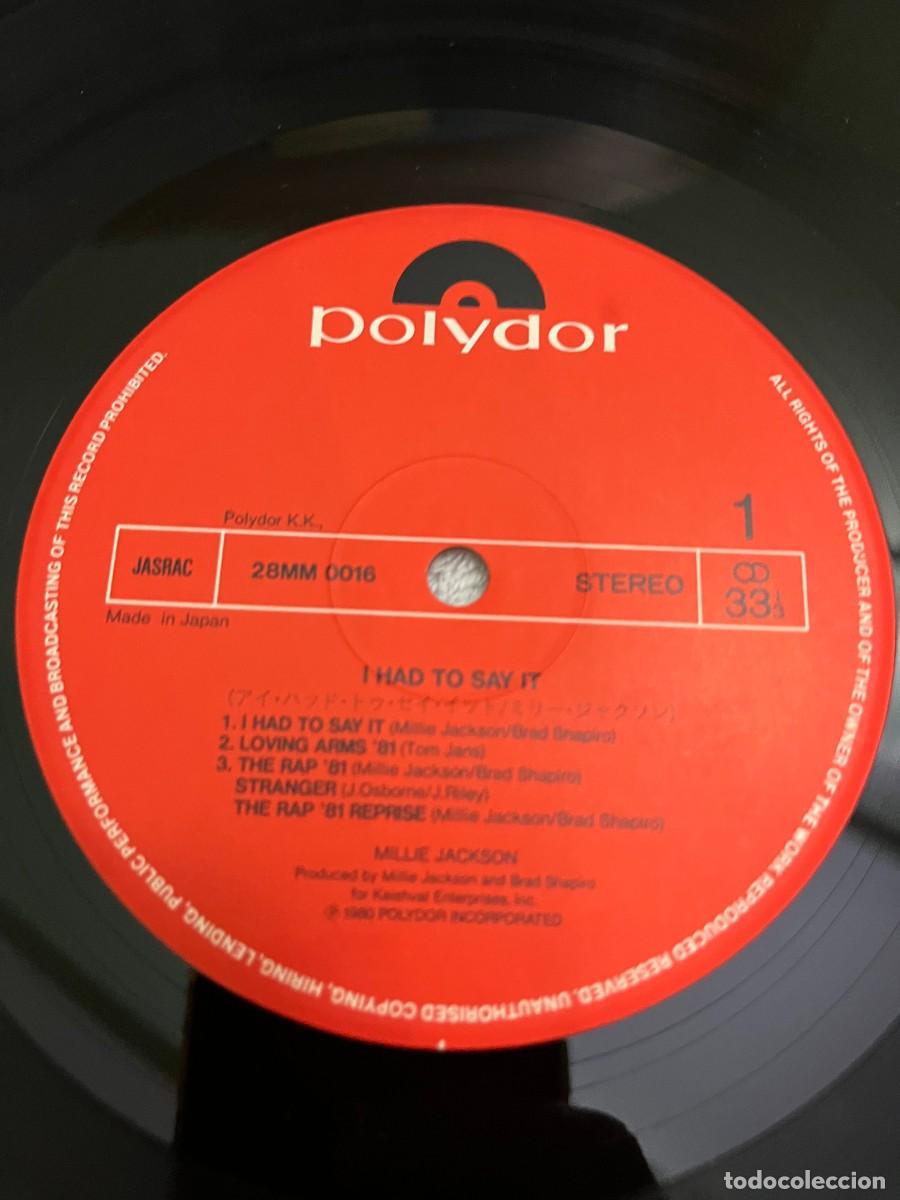 Discos de vinilo: Millie Jackson I Had To Say It - Foto 4