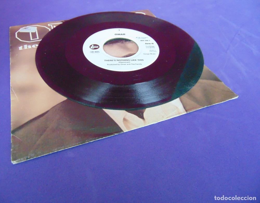 Discos de vinilo: OMAR - THERES NOTHING LIKE THIS - SINGLE 1991 - Foto 2