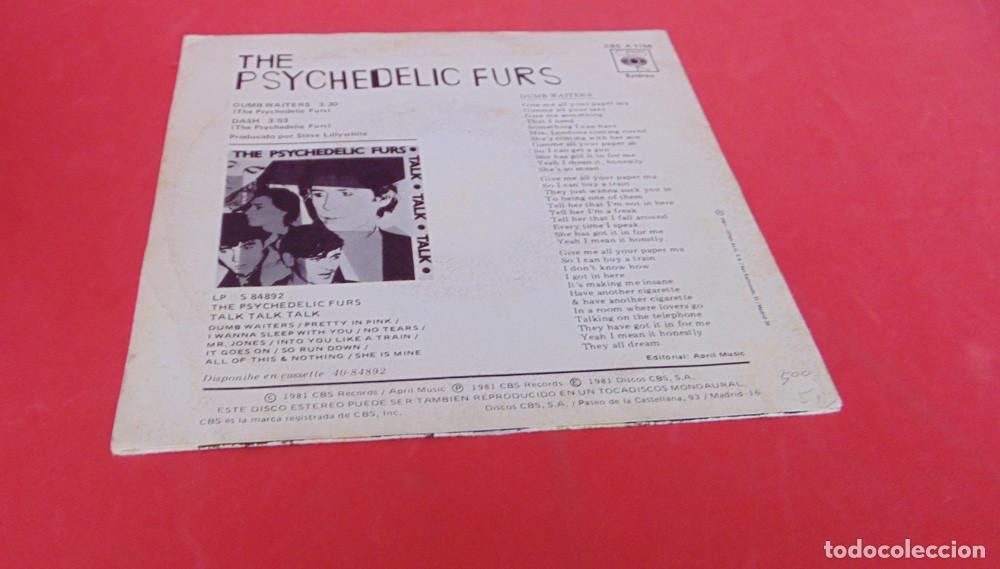 Discos de vinilo: The Psychedelic Furs &ndash; Dumb Waiters - SINGLE 1981 - Foto 3