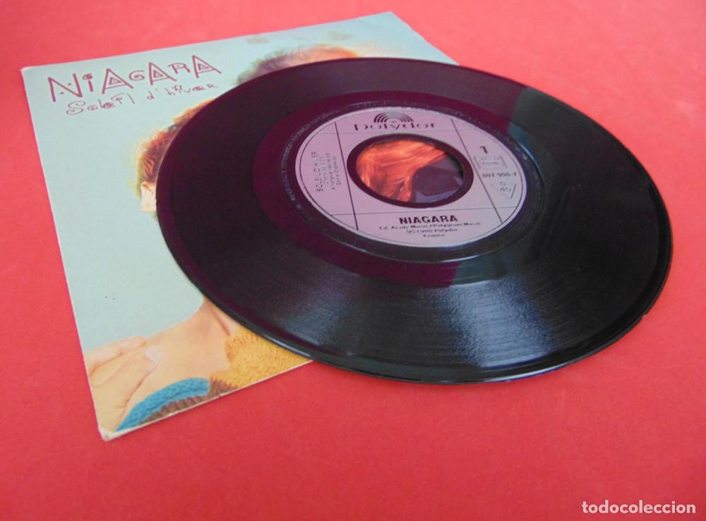 Discos de vinilo: NIAGARA - SOLEIL D&acute;HIVER - SINGLE 1988 - Foto 2