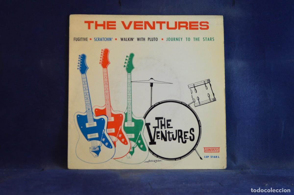 Discos de vinilo: THE VENTURES &ndash; FUGITIVE - EP - Foto 1