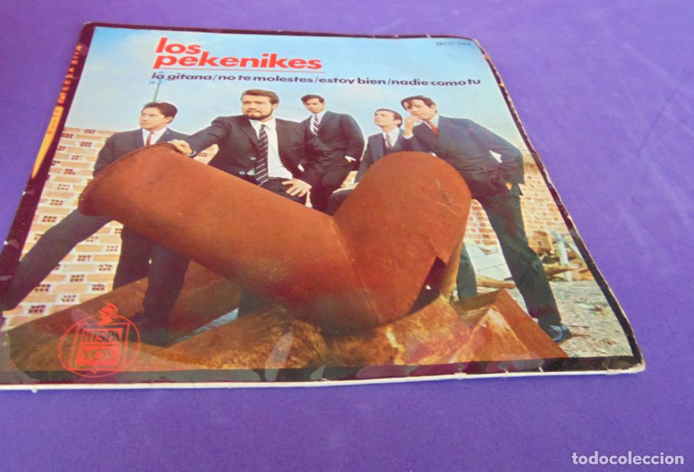 Discos de vinilo: LOS PEKENIKES - LA GITANA - EP 1965 - Foto 2