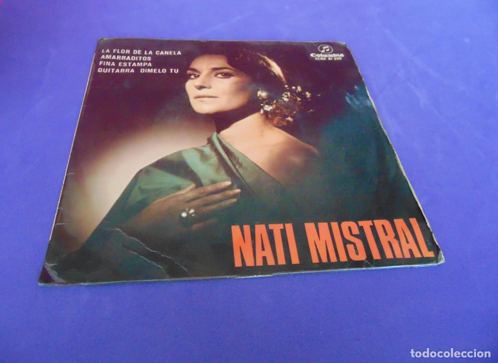 Discos de vinilo: NATI MISTRAL - LA FLOR DE LA CANELA + 3 - EP - Foto 1