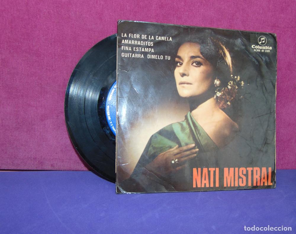 Discos de vinilo: NATI MISTRAL - LA FLOR DE LA CANELA + 3 - EP - Foto 4