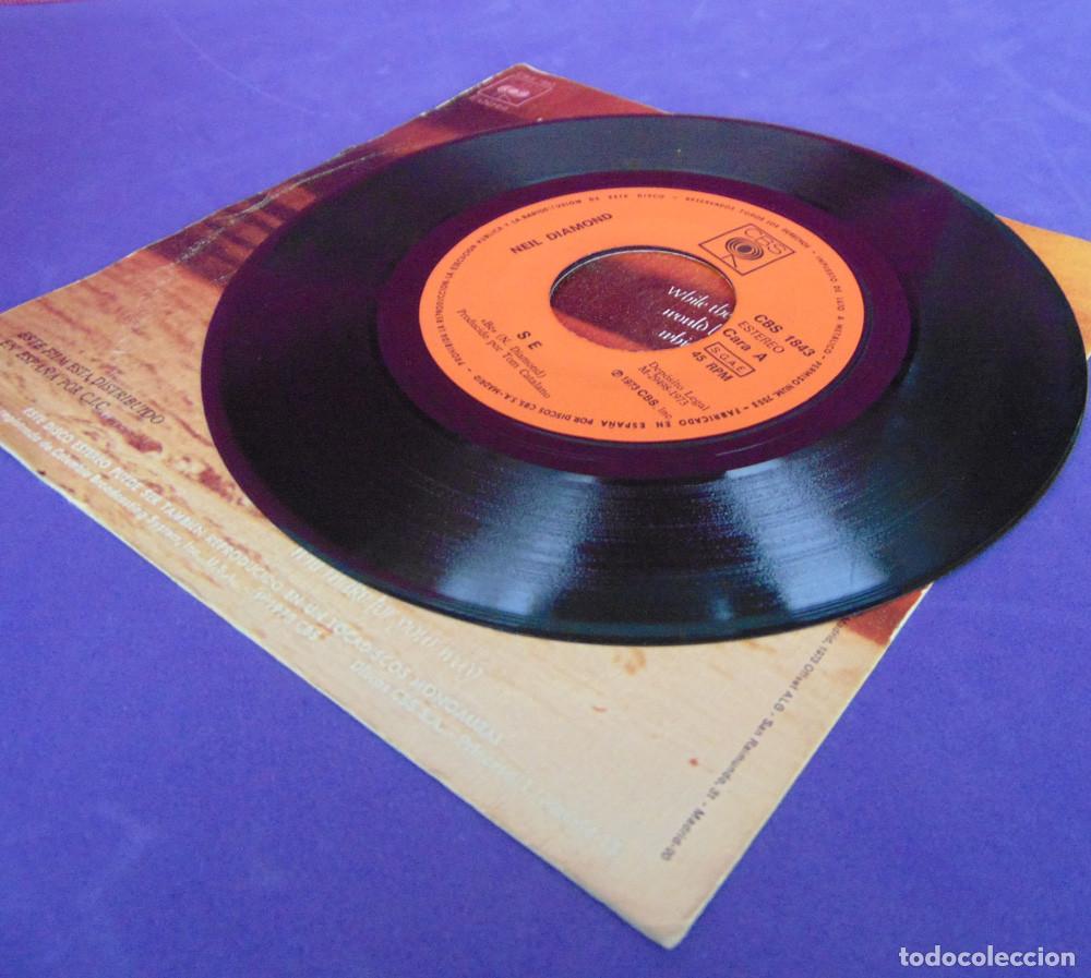 Discos de vinilo: Neil Diamond &ndash; Be - SINGLE 1973 - Foto 4