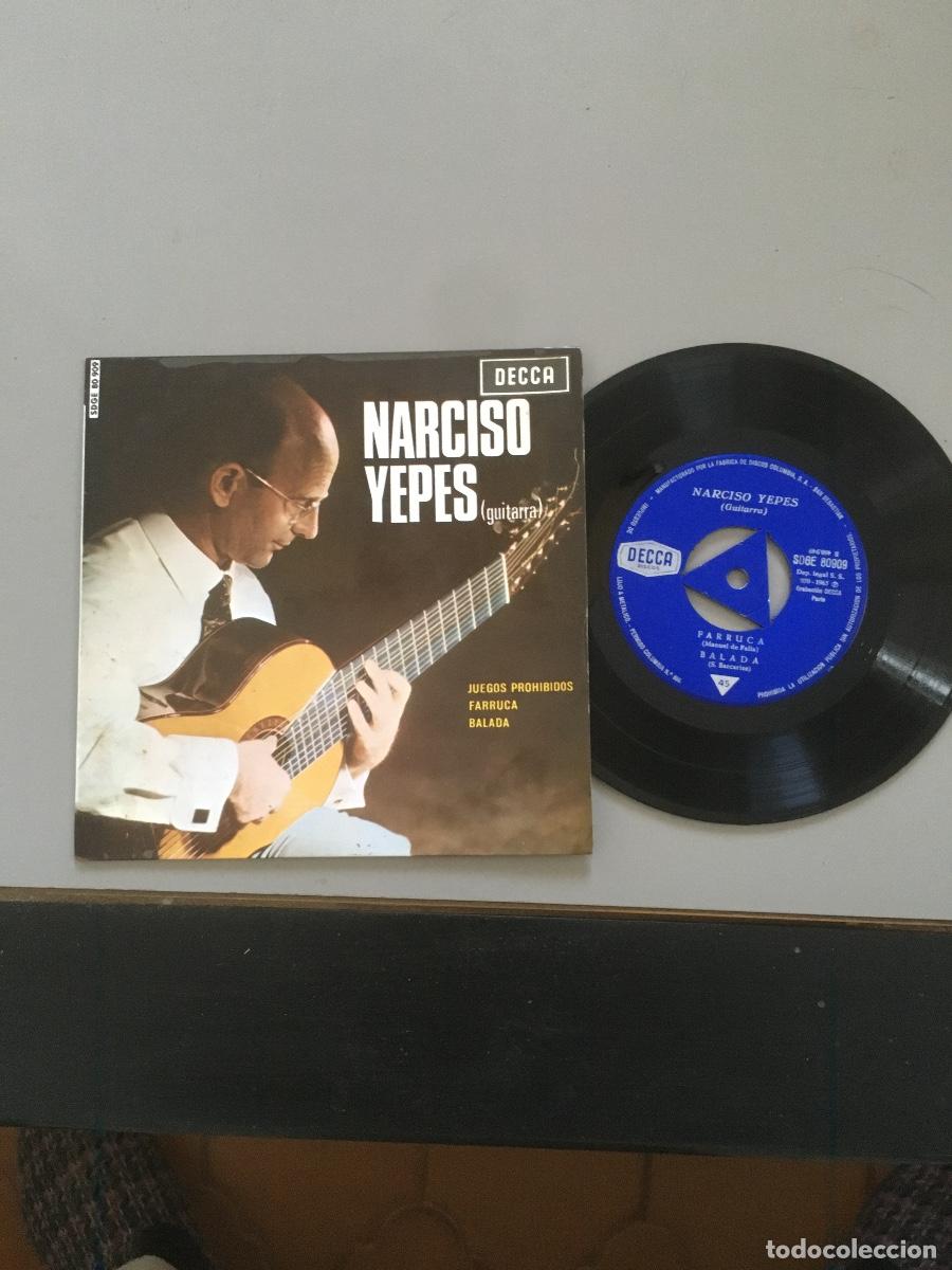 Discos de vinilo: NARCISO YEPES. (Guitarra) Microsurco Duraci&oacute;n extendida - Foto 1