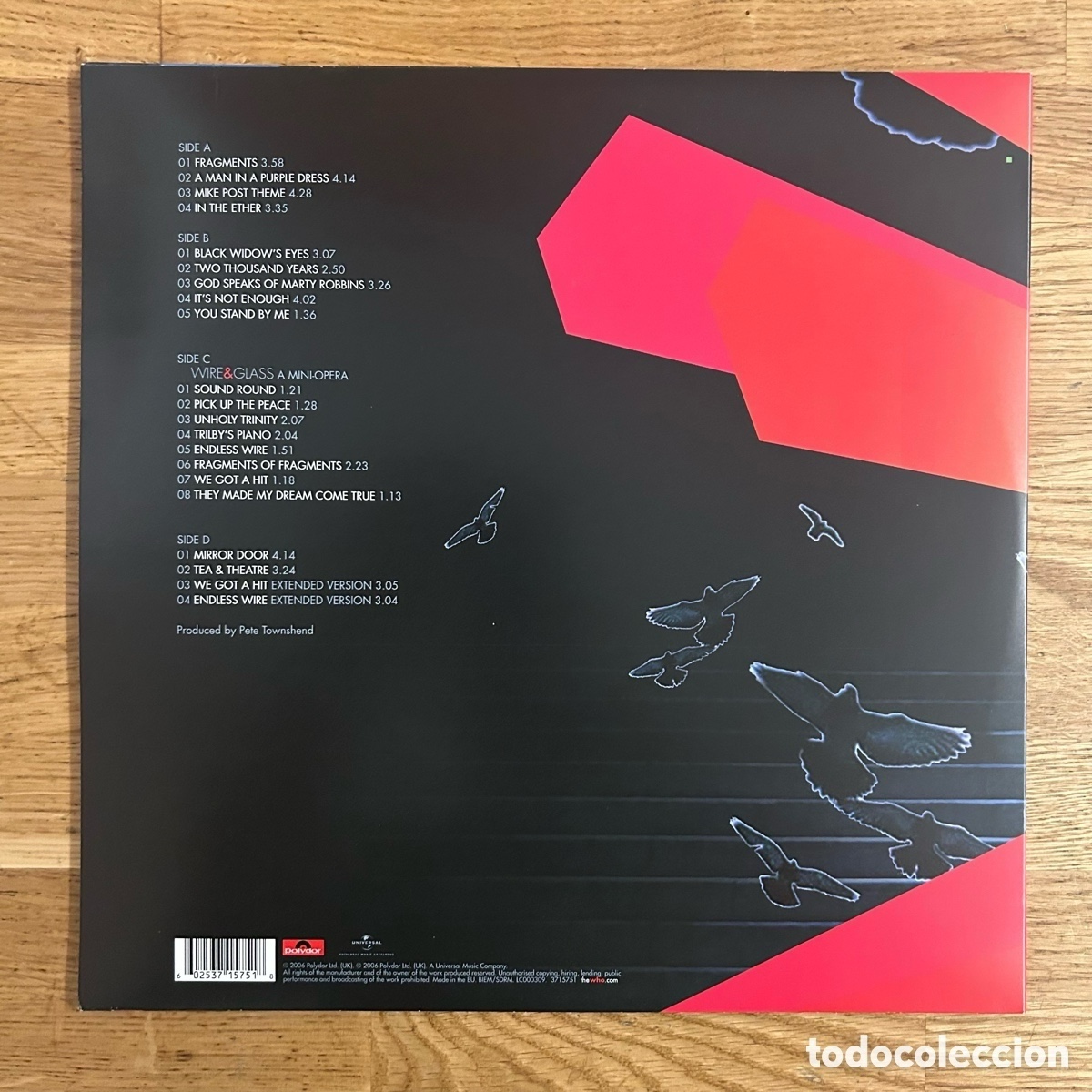 Discos de vinilo: The Who &ldquo;Endless Wire&rdquo; 2X12&rdquo; - Foto 2