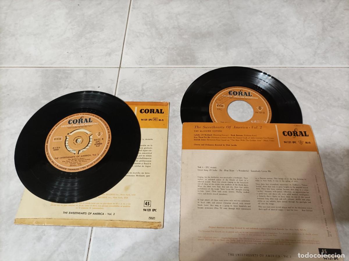 Discos de vinilo: The Mcguire Sisters vol2 ep - Foto 3
