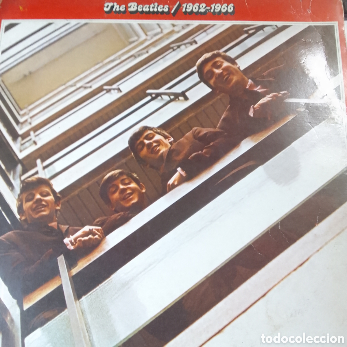 Discos de vinilo: THE BEATLES 1962/1966 DOBLE LP - Foto 1