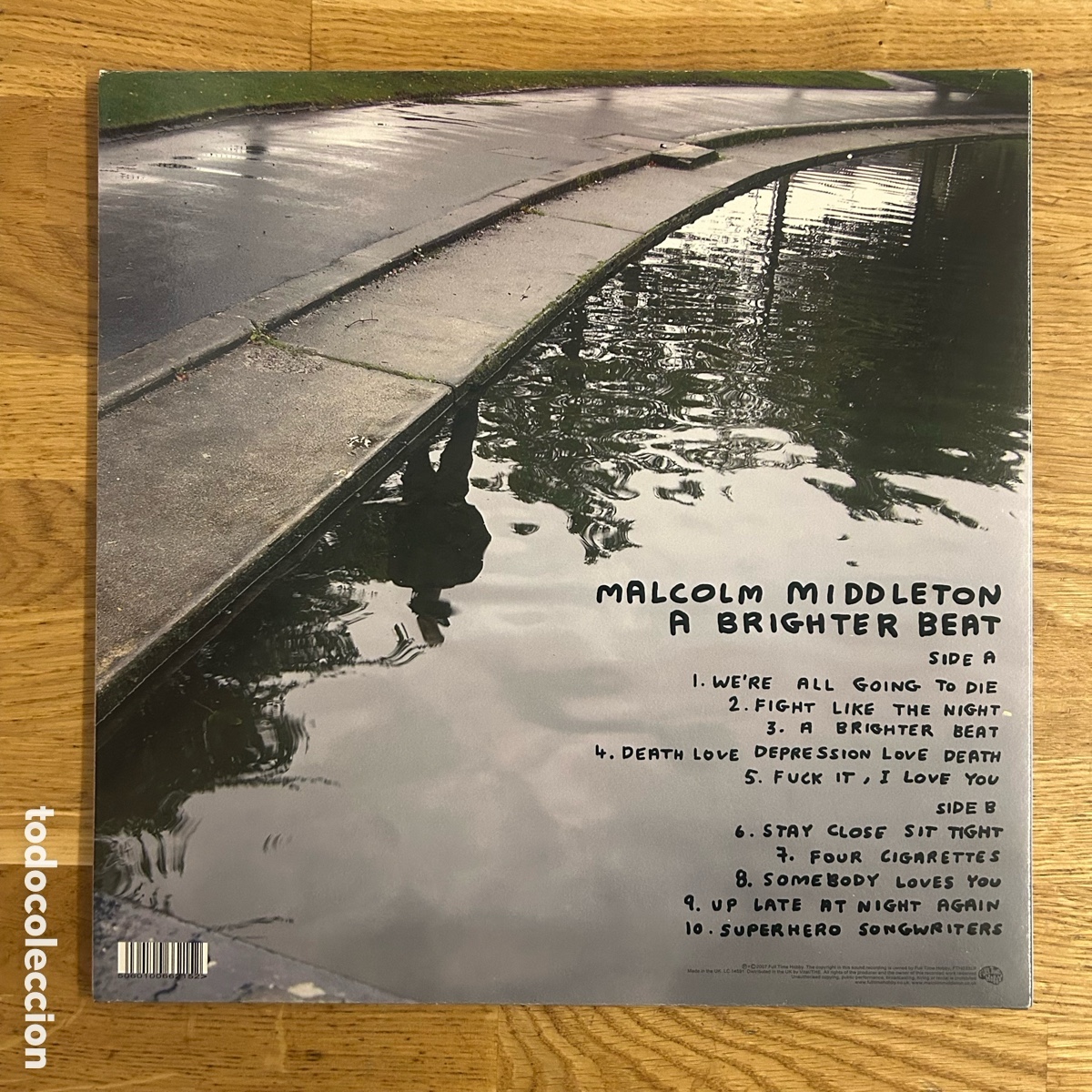 Discos de vinilo: Malcolm Middleton &ldquo;A Brighter Beat&rdquo; Arab Strap - Foto 3