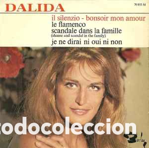 Discos de vinilo: Dalida &lrm;&ndash; Il Silenzio - Bonsoir Mon Amour - Foto 1