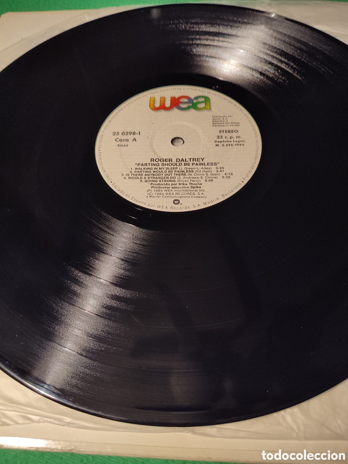 Discos de vinilo: Roger Daltrey - Parting should be painless - Foto 3