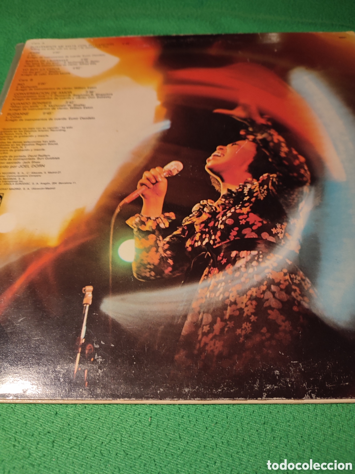 Discos de vinilo: Roberta Flack - Suavemente me mata con su canci&oacute;n - Foto 3