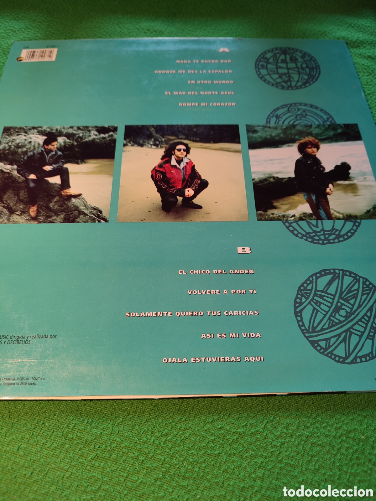 Discos de vinilo: El Norte - Tempestad vinilo Lp 1991 - Foto 4