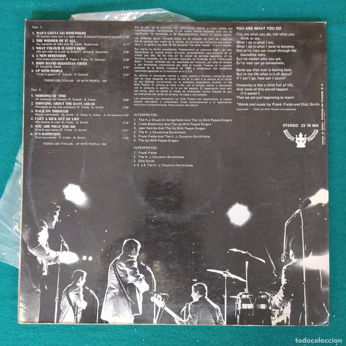 Discos de vinilo: Up With People! &ndash; &iexcl;Viva La Gente!2 - Foto 2