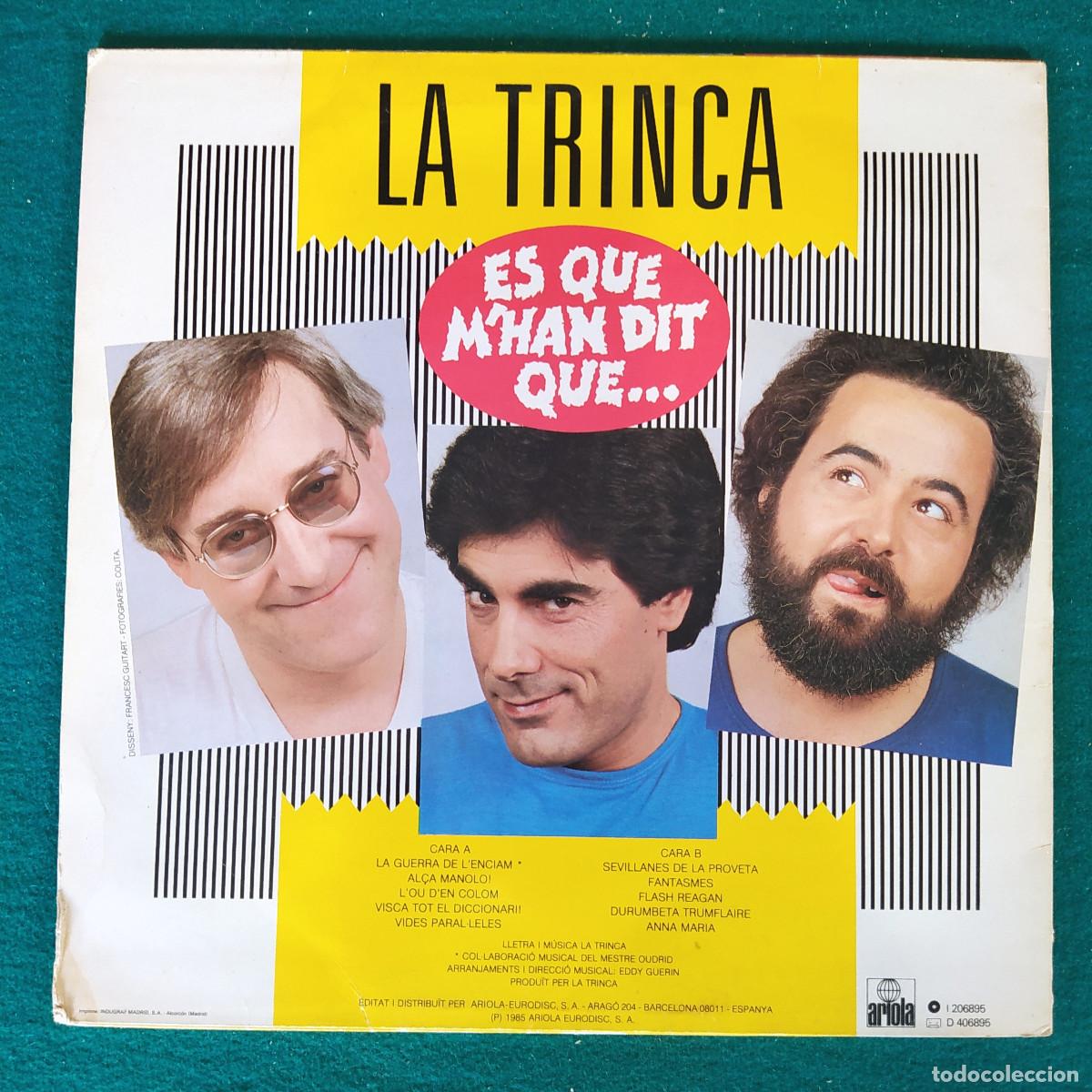 Discos de vinilo: La Trinca &ndash; Es Que Mhan Dit Que... - Foto 2